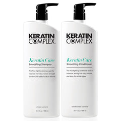 Keratin Complex Keratin Care Shampoo front view highlights frizz-control formula.