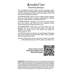 Keratin Complex bottle with pump demonstrating easy dispense for daily keratin care