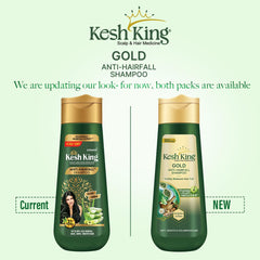 Kesh King con ayurveda y aloe vera, nutre el cuero cabelludo.