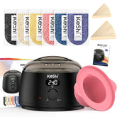 KeShi wax warmer with LCD display for precise home waxing control