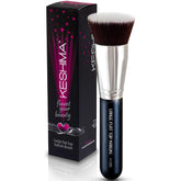 KESHIMA Large Flat Top Kabuki brush closeup for flawless blending