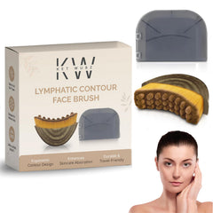 KET WUBZ Lymphatic Contour Face Brush for gentle drainage and jawline sculpting