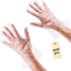 KETAR paraffin gloves pack 200 – convenient supply for home spa, waxing, and cleaning.