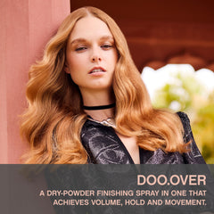 KEVIN.MURPHY DOO.OVER application showing light dust for oil control