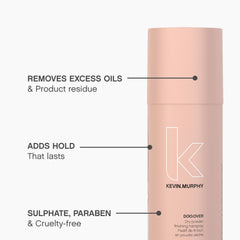 KEVIN.MURPHY DOO.OVER volume boost visible before and after styling