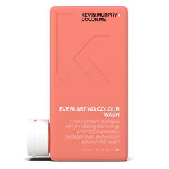 KEVIN.MURPHY EVERLASTING.COLOUR WASH bottle pour showing colour protection
