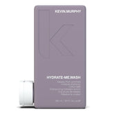 KEVIN.MURPHY HYDRATE-ME.WASH bottle on shelf for dry hair hydration
