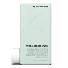 KEVIN.MURPHY Stimulate-Me.Wash bottle front for refreshing scalp cleanse and hair vitality.