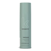 KEVIN.MURPHY TOUCHABLE spray-wax-finish adds texture with weightless hold.