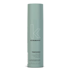 KEVIN.MURPHY TOUCHABLE spray-wax-finish adds texture with weightless hold.