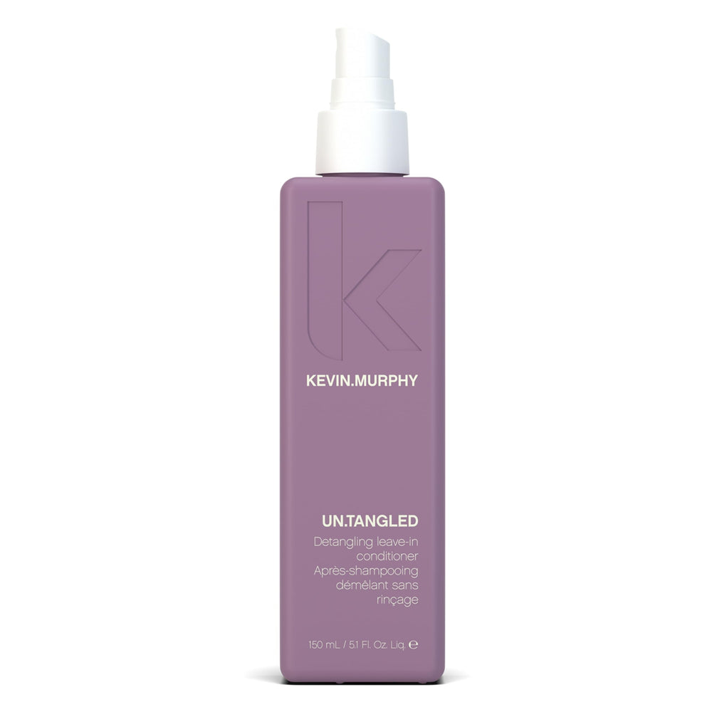 KEVIN.MURPHY UN.TANGLED bottle front for effortless detangling across all hair types.
