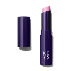 Keys Soulcare Moonstone Aura lip balm packaging, perfect for gifting and on-the-go touch-ups.
