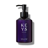 Keys Soulcare Golden Cleanser bottle pour showing precise dispensing for daily cleansing