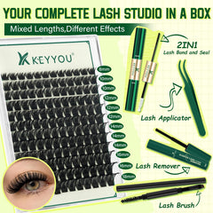 KEYYOU Applicators and Brush—precision toolset for styling clusters