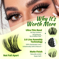 KEYYOU Cluster Lashes Remover—clean, quick lash release without fuss