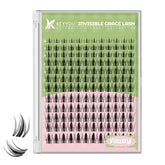 KEYYOU Fairy Lash Clusters 144pcs show subtle volume for natural daily wear.