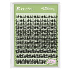 KEYYOU LASH Angel 144pcs pack for a full at-home lash extensions look