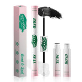 KEYYOU LASH Cluster Glue bottle close-up showing long-lasting hold for clusters
