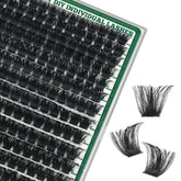 KEYYOU Lash Clusters 182pcs box for versatile at-home lash styling.
