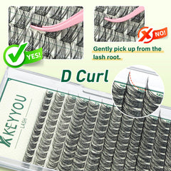 KEYYOU Lash Clusters on-trend styles showcase versatile, season-ready looks.