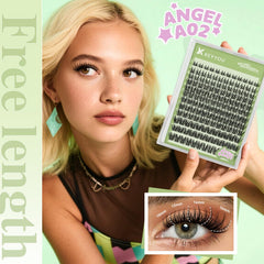 KEYYOU LASH DIY application steps enable easy at-home lash upgrades