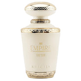 Khadlaj Empire Victor bottle-front view highlights regal design for premium presence.