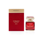 Khadlaj Lé Prestige Bold bottle pour showcases vibrant top notes for a confident impression.