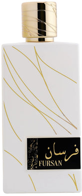 Khadlaj Perfumes Fursan White bottle-front offers refined everyday elegance.
