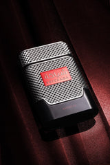 Khadlaj Shiyaaka Silver outer box hints at luxurious packaging and gifting appeal.