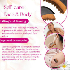 Khirdalane soft bristles close-up shows gentle yet effective application on skin.