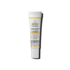 Kiehl's Better Screen UV Serum en botella de vidrio, protección UVA/UVB y acabado invisible.