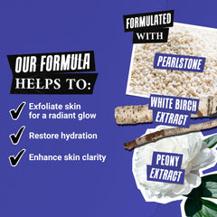 Kiehl's Clearly Corrective: aplicación con las manos para limpieza suave.