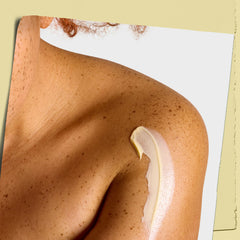 Kiehl's Creme de Corps Rich texture swatch displays rich yet non-greasy feel
