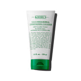 Kiehl's cucumber herbal conditioning cleanser bottle front, showing gentle cleansing action for dry and sensitive skin