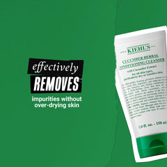 Kiehl's glycerin close-up, moisture-preserving formula supporting skin softness