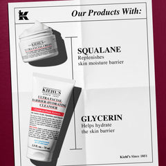 Kiehl's Duo Hydration packaging shot featuring travel-size skincare duo.