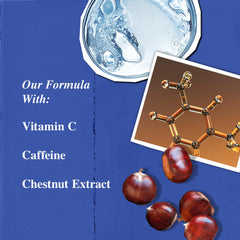 Kiehl's Facial Fuel ingredients chestnut extract illustration for antioxidant protection.