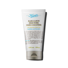 Kiehl's Rare Earth Cleanser bottle, fragrance-free for oil control.