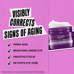 Kiehl's Bilberry Seed Extract focus supports skin vitality around the eyes.