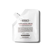 Kiehl's Ultra Facial Cream bottle close-up highlighting premium packaging and daily use.