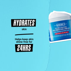 Visual of pores evolving with Kiehl's Oil-Free Moisturizer showing gradual refinement over time