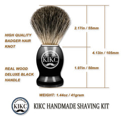 KIKC even soap distribution across the beard during prep