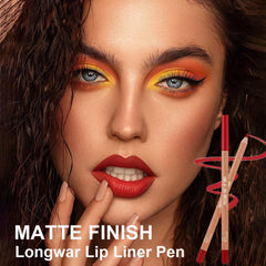 KIMIEYE lip liner close-up demonstrates creamy texture for smooth application