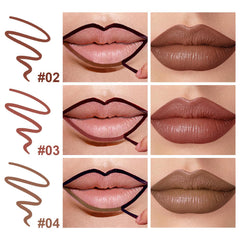 KIMIEYE peel-off lip liner stain color 3 in natural tint for all-day confidence.