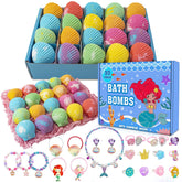 Kims CosiArt Mermaid bath bombs with surprise inside spark joyful bath time for kids
