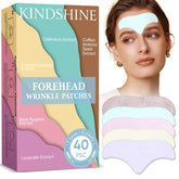Parches kindshine para la frente, 40 unidades, para suavizar arrugas y revitalizar la piel.