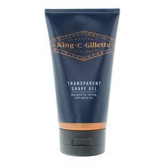 King C. Gillette clear shave gel bottle for precise edging and shaving.