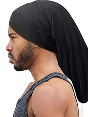 King.J gorra spandex para dreadlocks, ajuste seguro durante actividad de alto impacto.