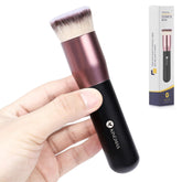 KINGMAS flat top foundation brush with dense bristles for smooth application.