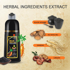 KINGMING Fórmula herbal suave que nutre el cabello durante la coloración.